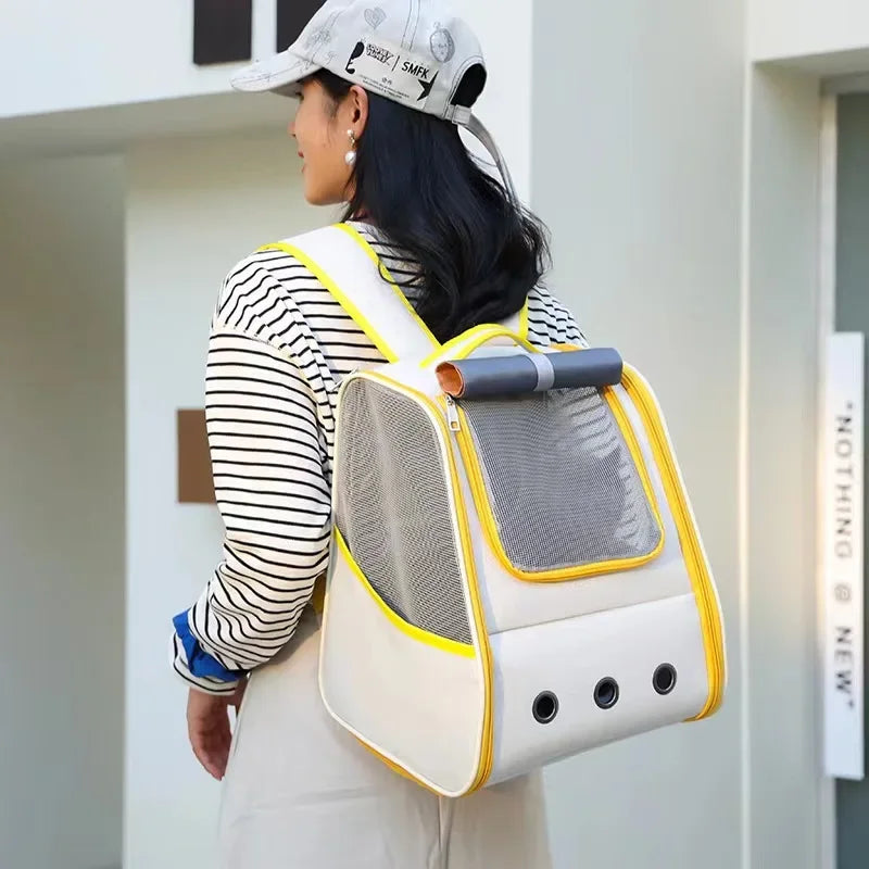 UrbanPaws Carrier Backpack™ – The Coolest Ultimate Travel Essential for Stylish Pet Parents!
