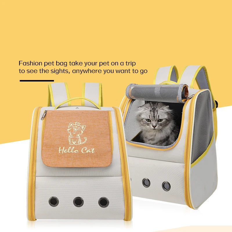 UrbanPaws Carrier Backpack™ – The Coolest Ultimate Travel Essential for Stylish Pet Parents!
