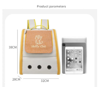 UrbanPaws Carrier Backpack™ – The Coolest Ultimate Travel Essential for Stylish Pet Parents!