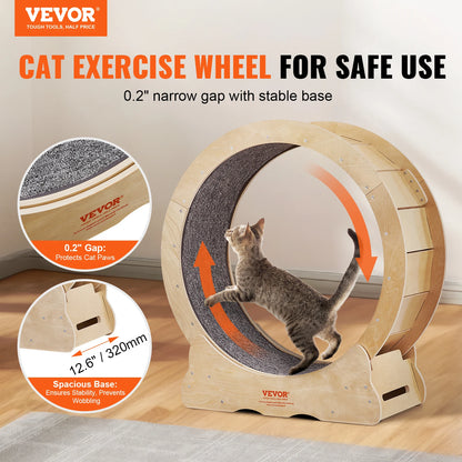 WhiskerFit Luxury Wheel™ – The Purr-fect Fitness Must-Have for Your Cat!