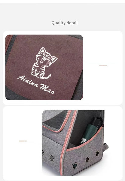 UrbanPaws Carrier Backpack™ – The Coolest Ultimate Travel Essential for Stylish Pet Parents!