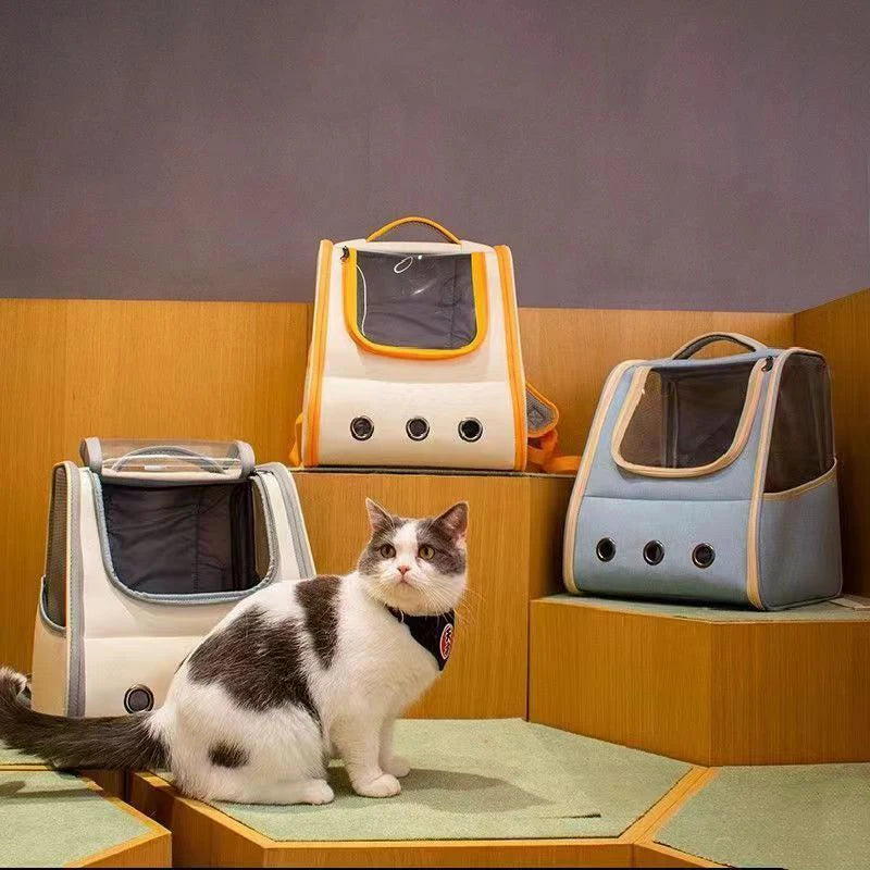 UrbanPaws Carrier Backpack™ – The Coolest Ultimate Travel Essential for Stylish Pet Parents!