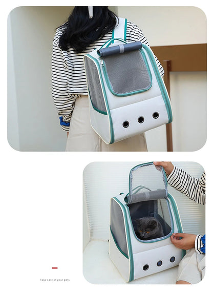 UrbanPaws Carrier Backpack™ – The Coolest Ultimate Travel Essential for Stylish Pet Parents!
