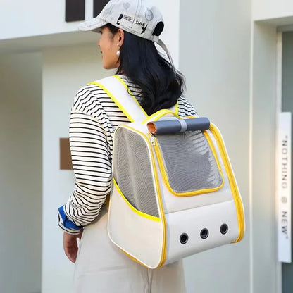 UrbanPaws Carrier Backpack™ – The Coolest Ultimate Travel Essential for Stylish Pet Parents!