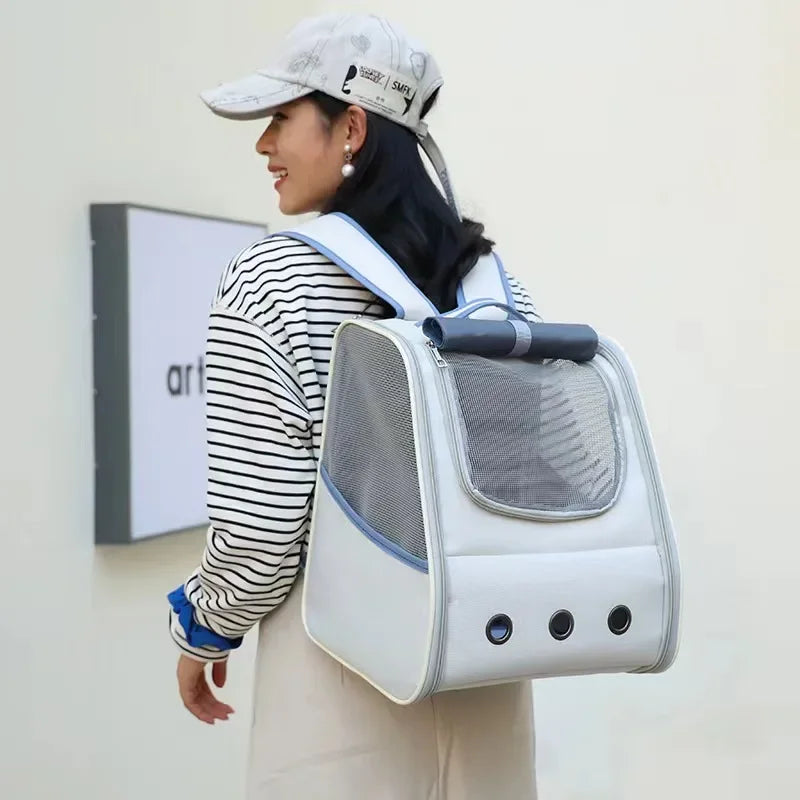 UrbanPaws Carrier Backpack™ – The Coolest Ultimate Travel Essential for Stylish Pet Parents!