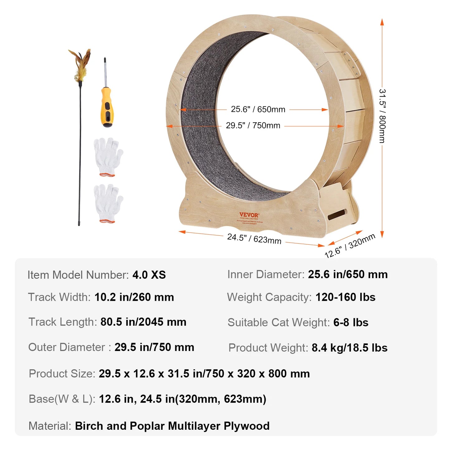 WhiskerFit Luxury Wheel™ – The Purr-fect Fitness Must-Have for Your Cat!