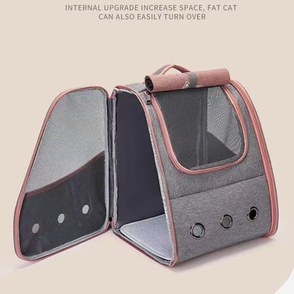 UrbanPaws Carrier Backpack™ – The Coolest Ultimate Travel Essential for Stylish Pet Parents!