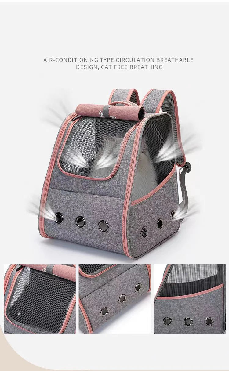 UrbanPaws Carrier Backpack™ – The Coolest Ultimate Travel Essential for Stylish Pet Parents!