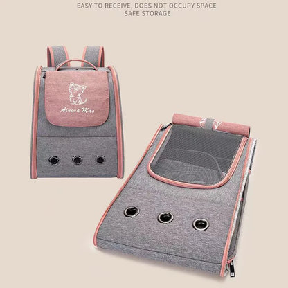 UrbanPaws Carrier Backpack™ – The Coolest Ultimate Travel Essential for Stylish Pet Parents!
