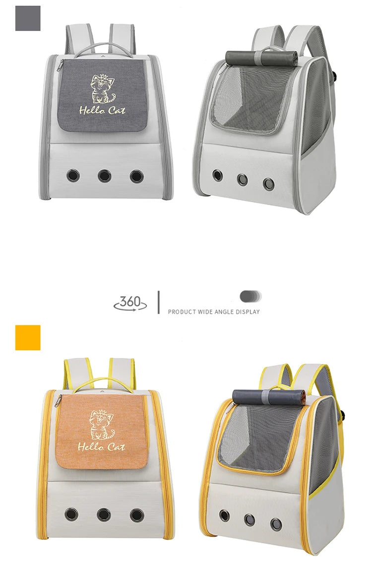 UrbanPaws Carrier Backpack™ – The Coolest Ultimate Travel Essential for Stylish Pet Parents!