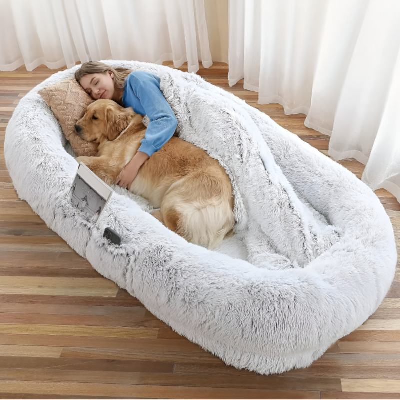 Human-Sized Dog Bed – A Cozy Retreat for Deep Relaxation!