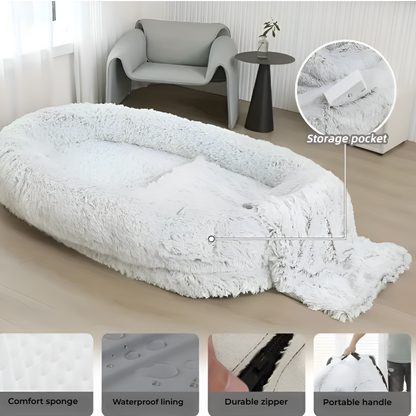 Human-Sized Dog Bed – A Cozy Retreat for Deep Relaxation!